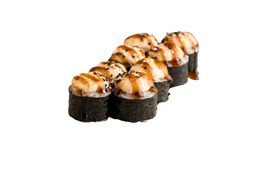 Запеченный с курицей
