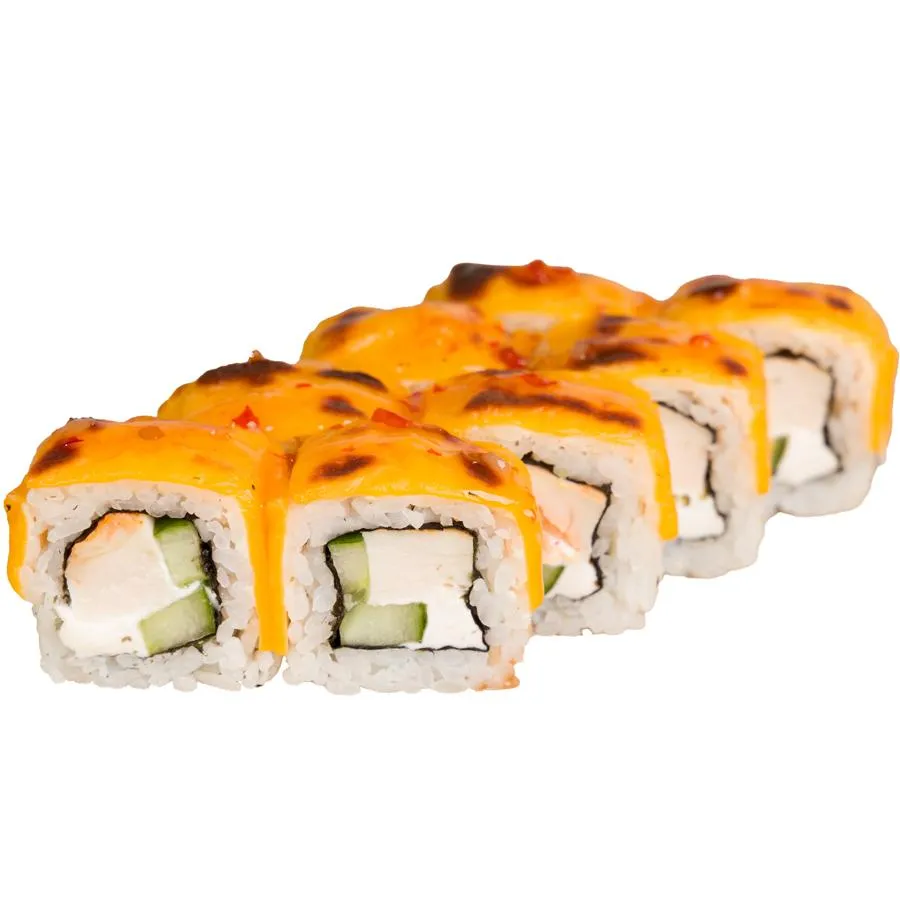 Запеченные чиз ролл с курочкой