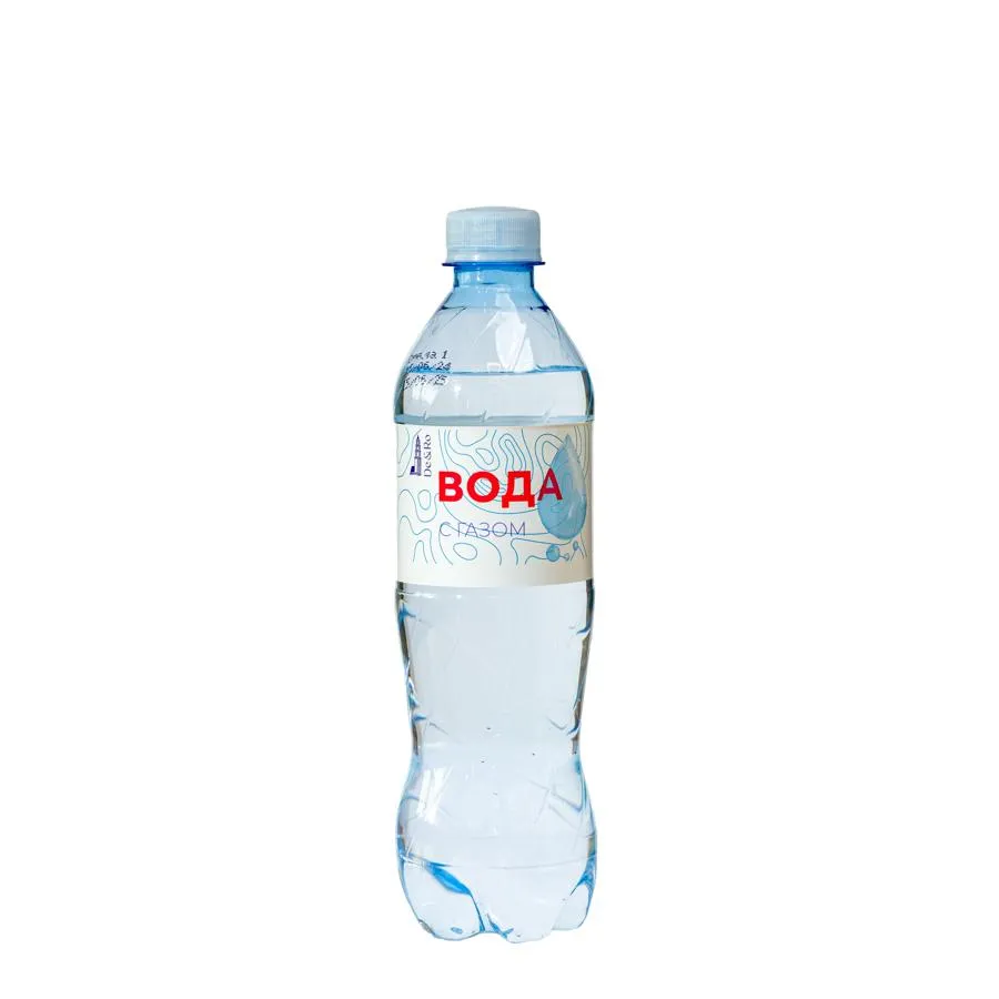 Вода 0,5л с газом